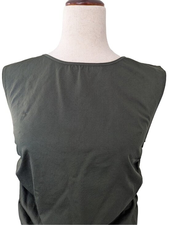 NWOT Blanqi Maternity Olive Tank Dress size L/XL - Picture 6 of 14